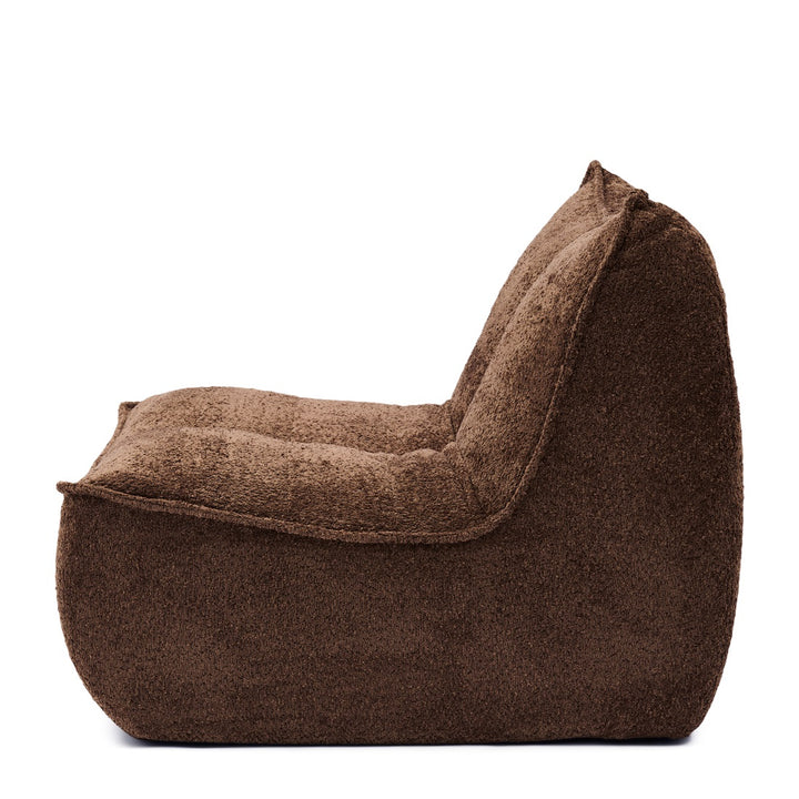 Accent Chair; Manhattan Weave Umber Brown