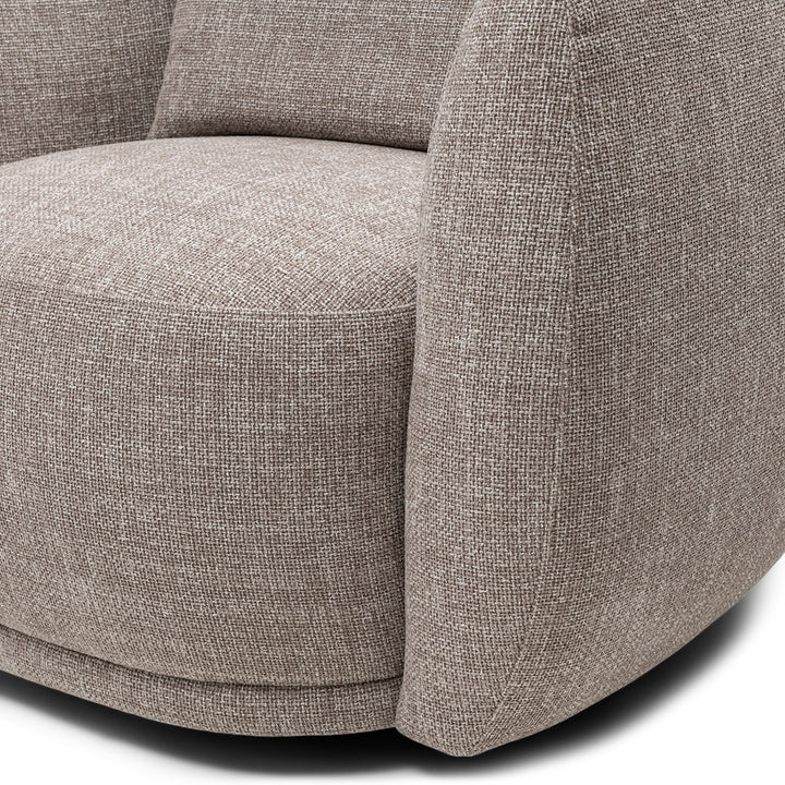 Leonardo Swivel Armchair Bright Taupe