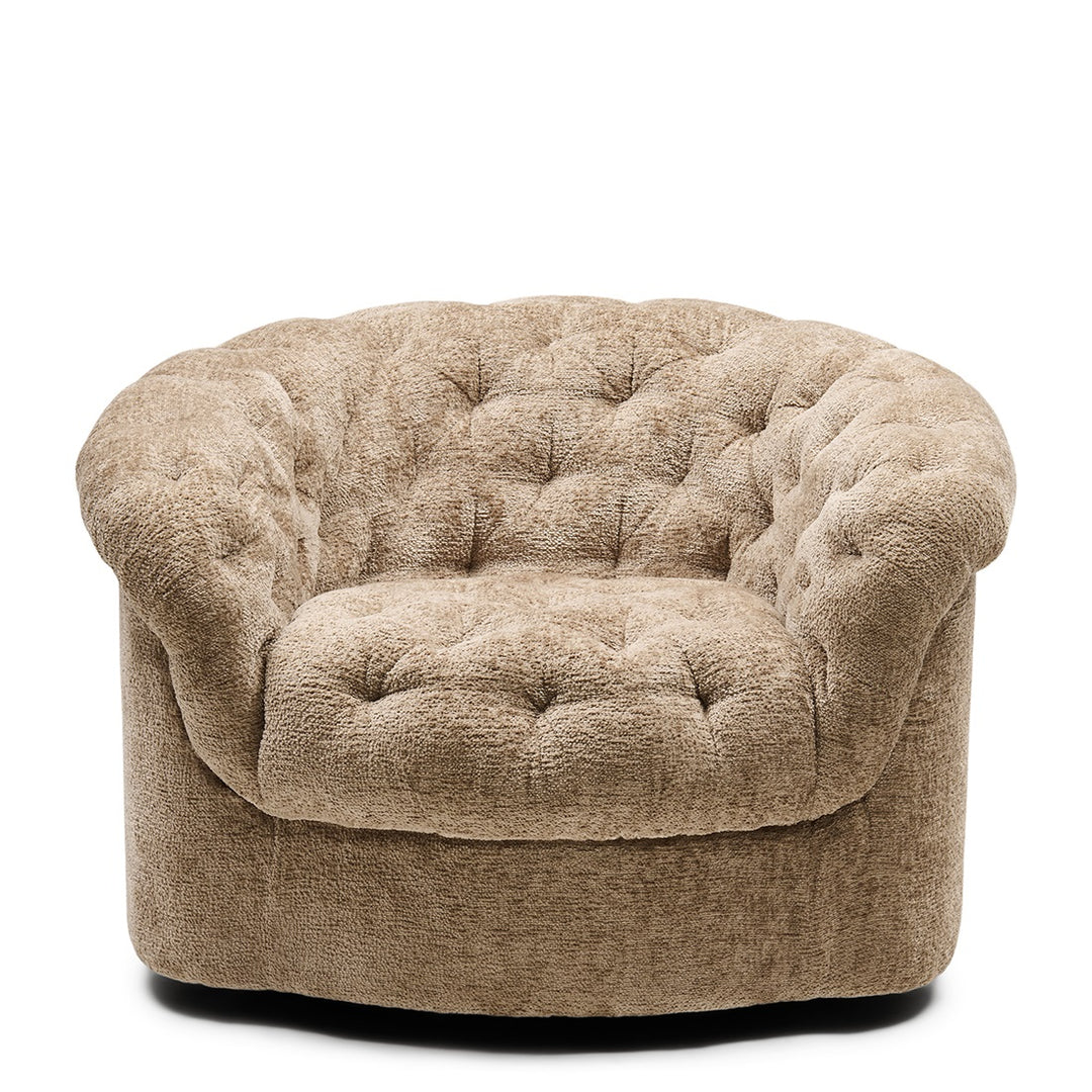 Rivièra Maison Palma Drehsessel Mélange Weave Wheat