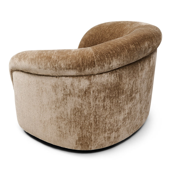Cortona Swivel Armchair Mochaccino