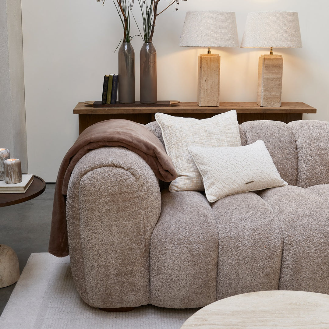Vicenza Lounge-Sofa 3,5S Natur