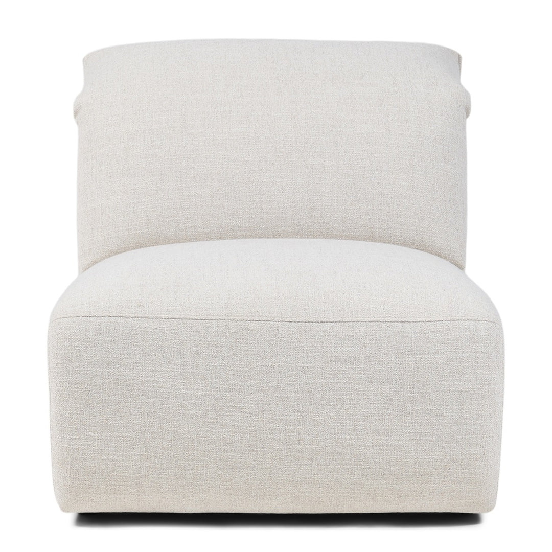 Isola Center rich tweed antique white