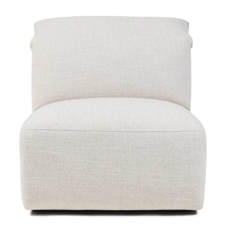 Isola Center rich tweed antique white