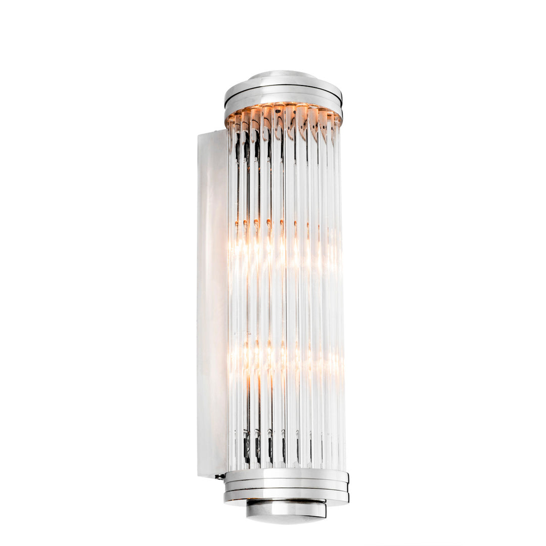 Eichholtz Wandlamp Gascogne L Nikkel – afbeelding 1