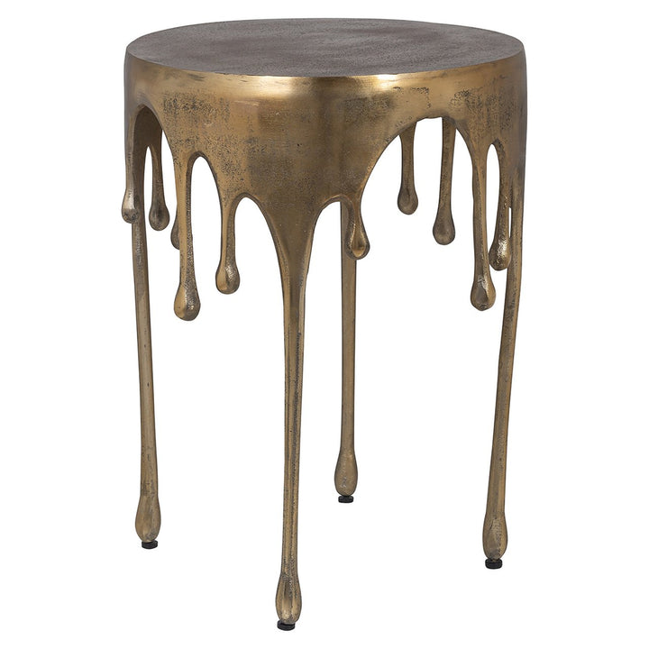 Side table Carly (Geborsteld Goud)
