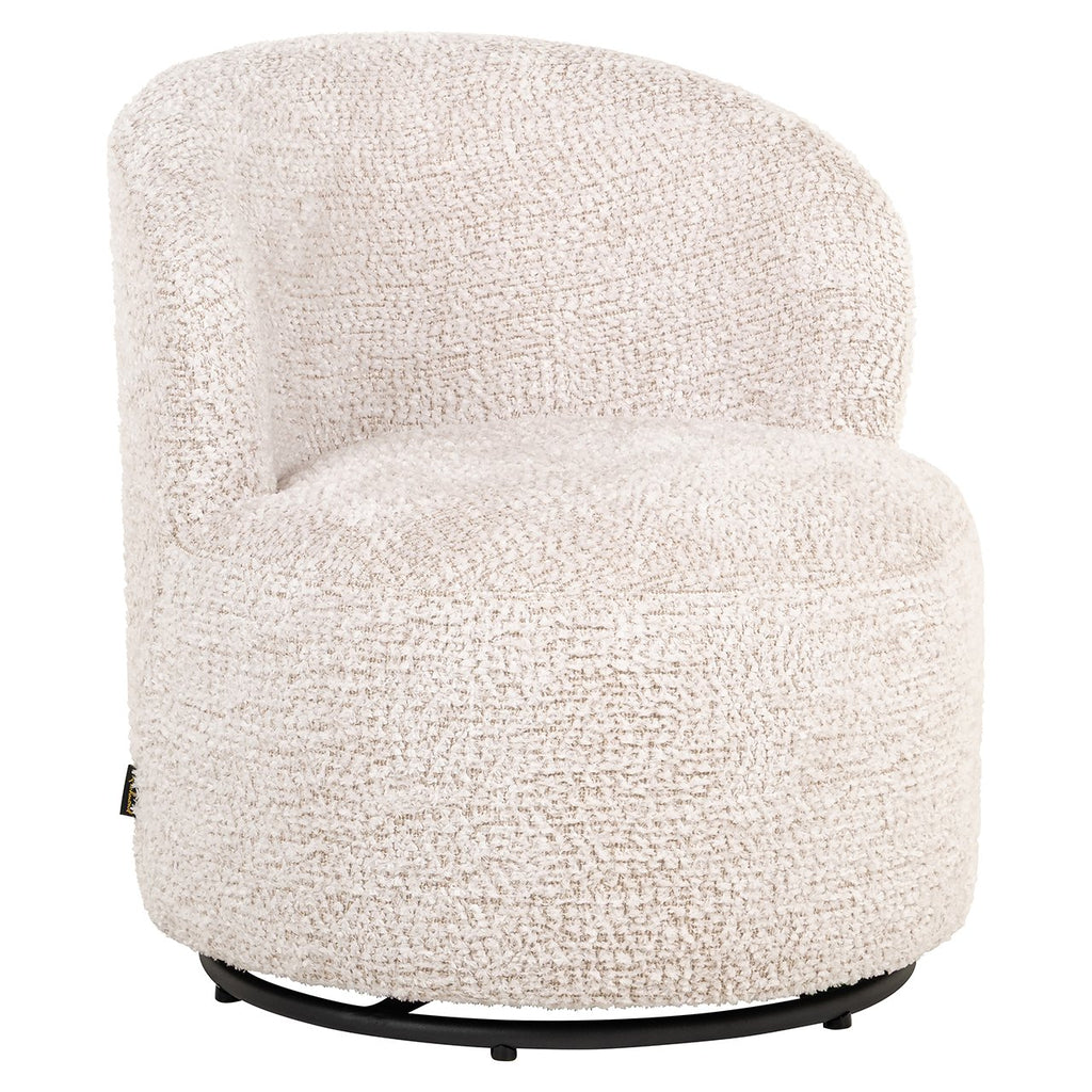 Swivel chair kids Jackie lovely cream