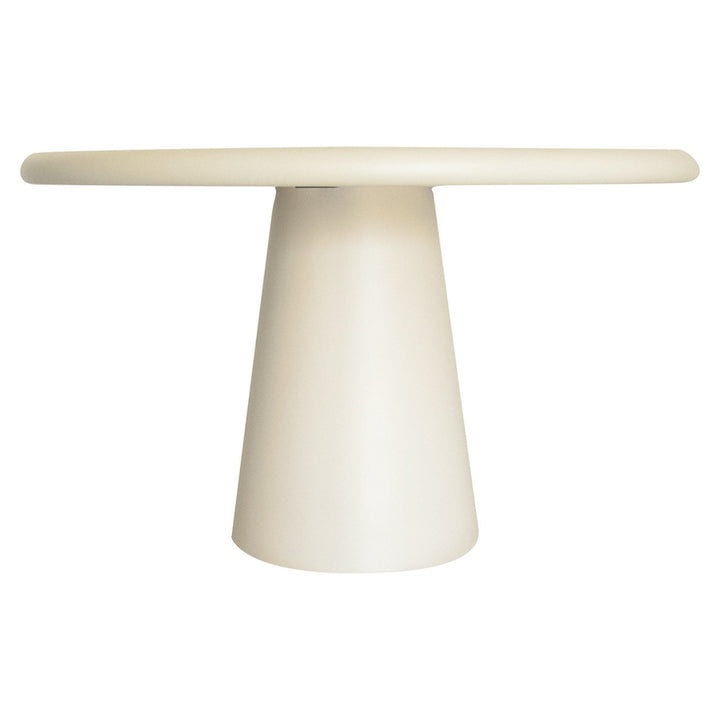 Dining table Urban Bloom 130Ø indoor/outdoor (Sandstone)