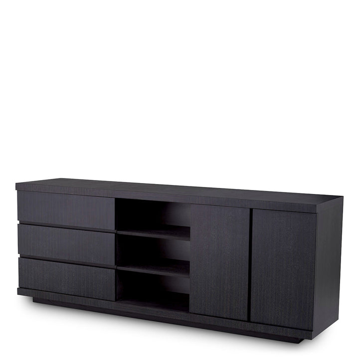Eichholtz Sideboard Crosby - Charcoal Gray Oak Veneer