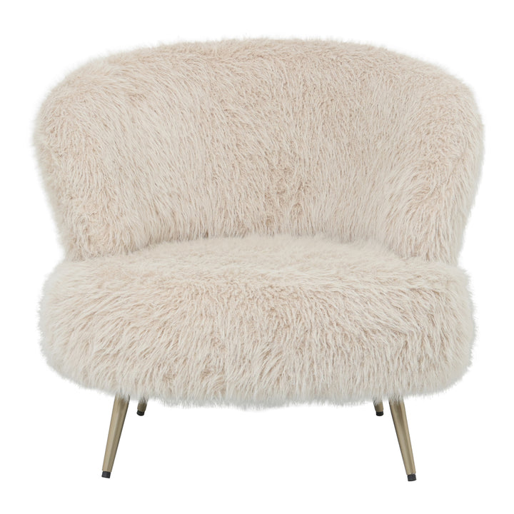 Franklyn Beige Hair Armchair