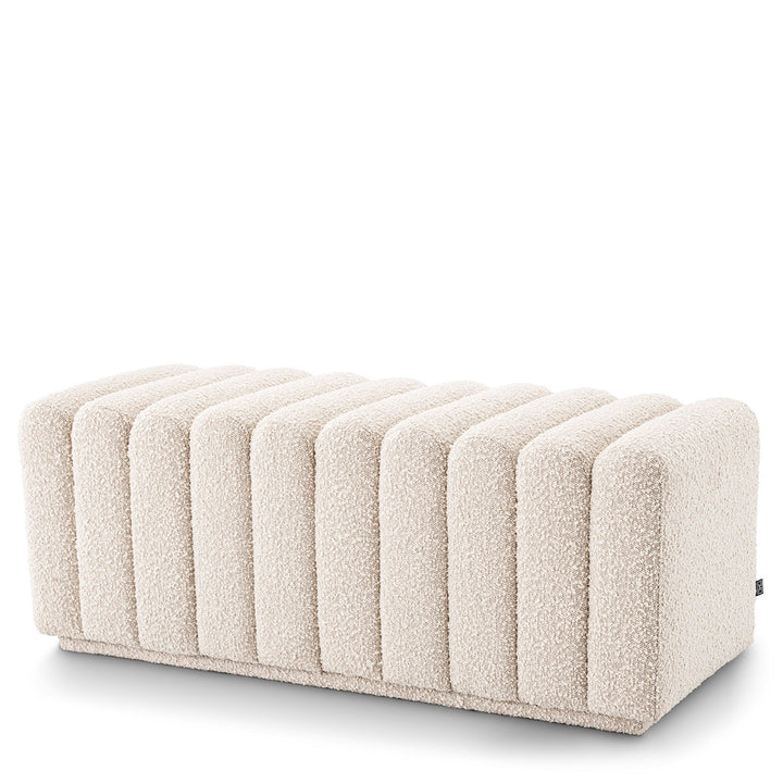 Eichholtz Bench Bente Bouclé Cream – afbeelding 1