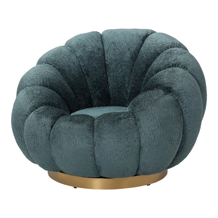PTMD Daisy Armchair Teal Euphoria