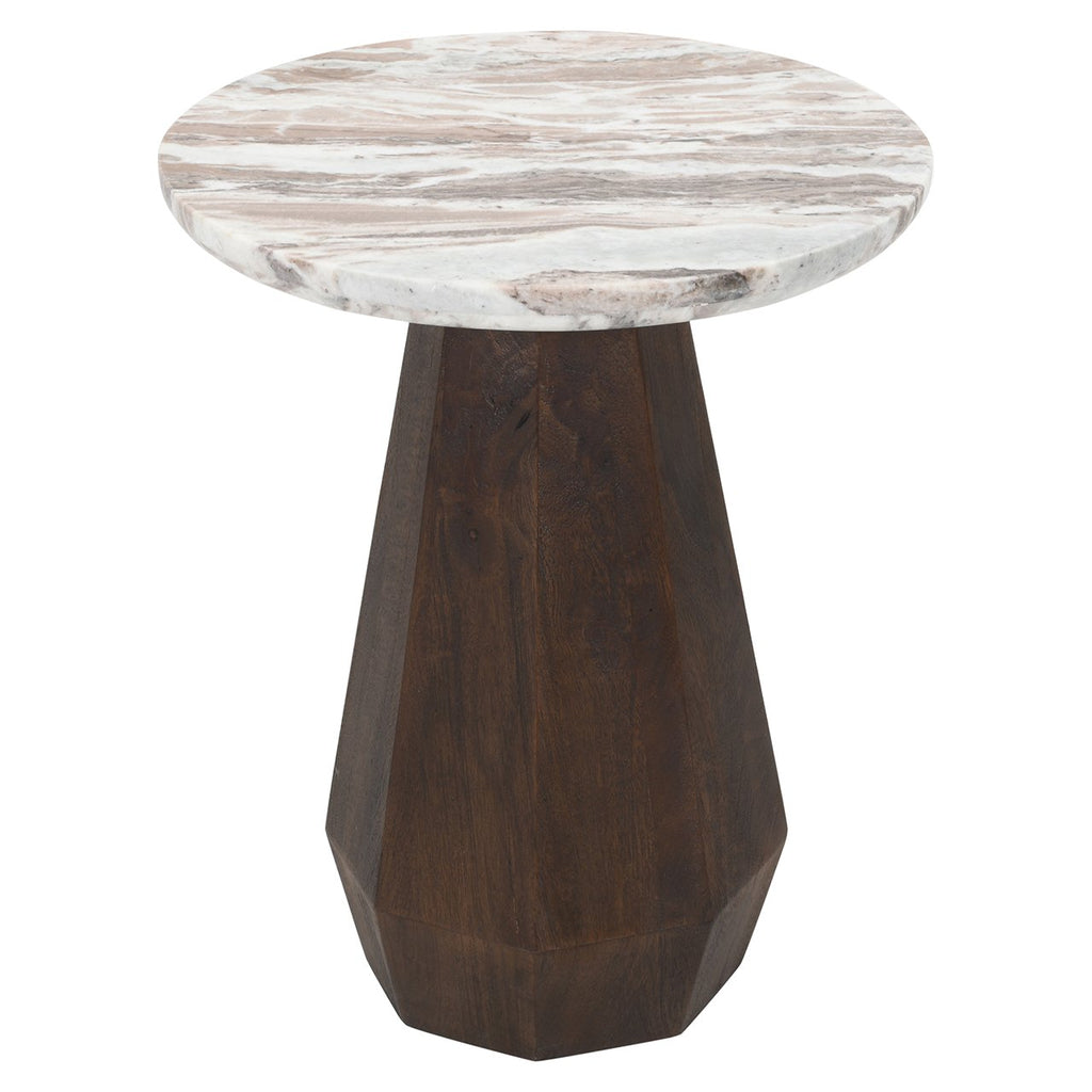 Side table Oberoy 45Ø (Brown)