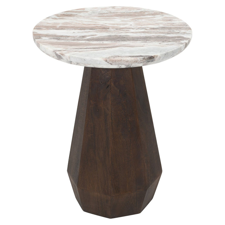 Side table Oberoy 45Ø (Brown)