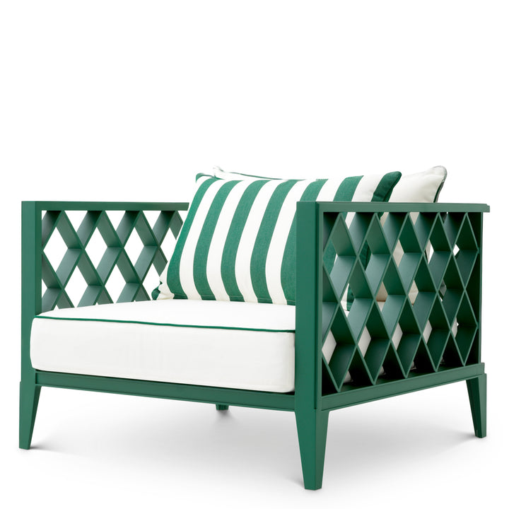 Eichholtz Outdoor Armchair Ocean Club Florent Green