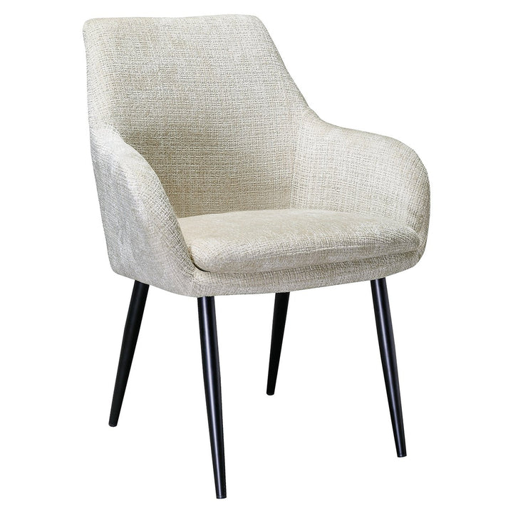 Dining chair Chrissy beige chenille (Niagara 902 beige Chenille)