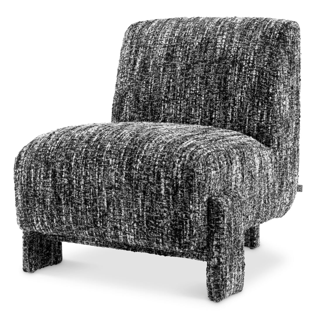 Eichholtz Fauteuil Rockdale - Bouclé Sonata Black