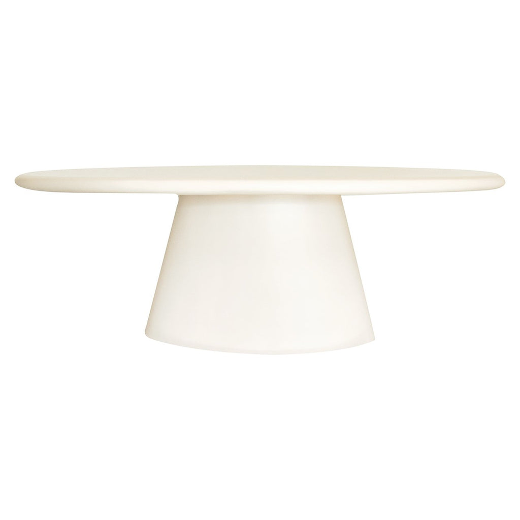 Urban Bloom oval dining table 220 indoor/outdoor (Sandstone)