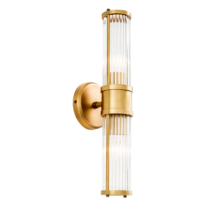 Eichholtz Wandlamp Claridges Double Helder Glas