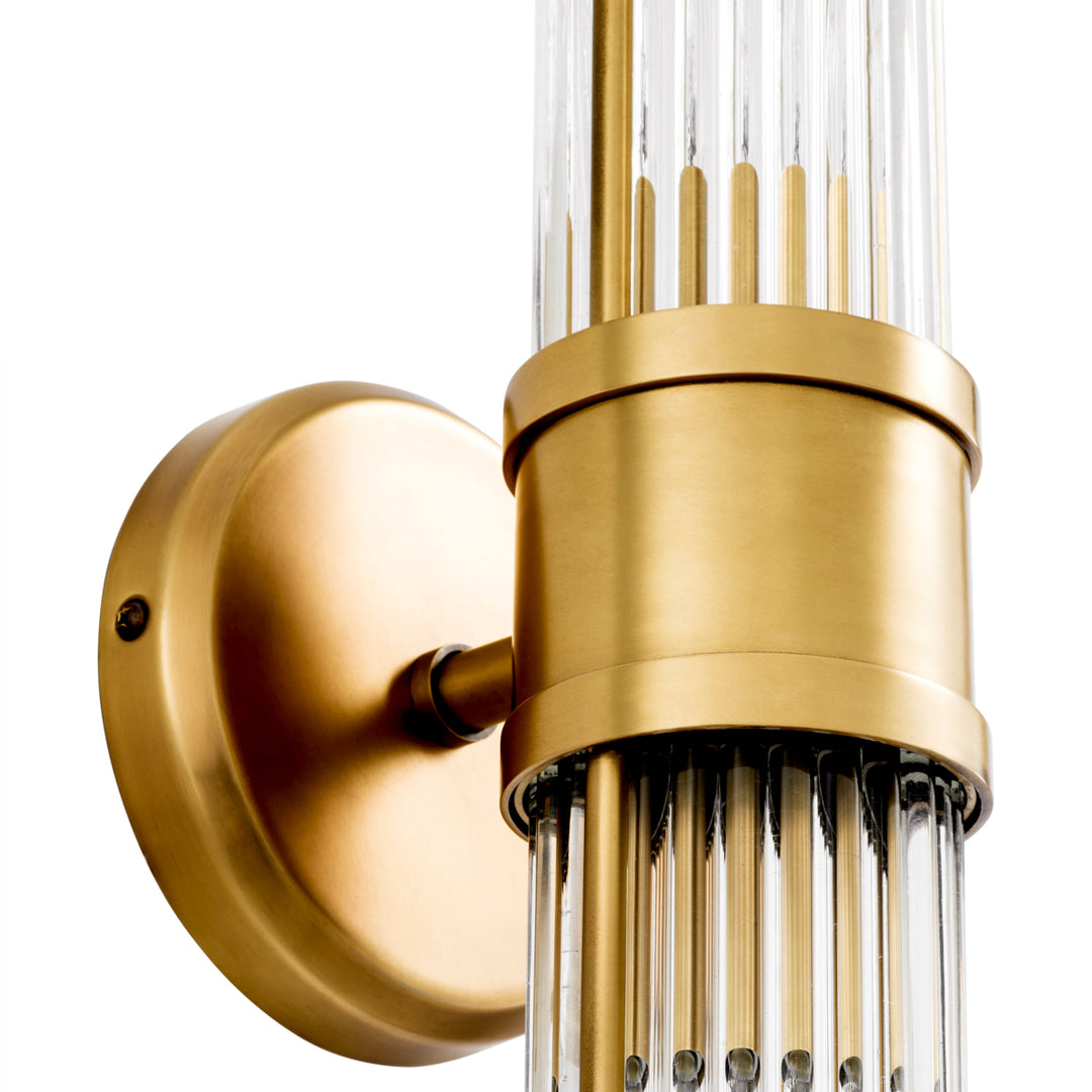 Eichholtz Wandlamp Claridges Double Helder Glas