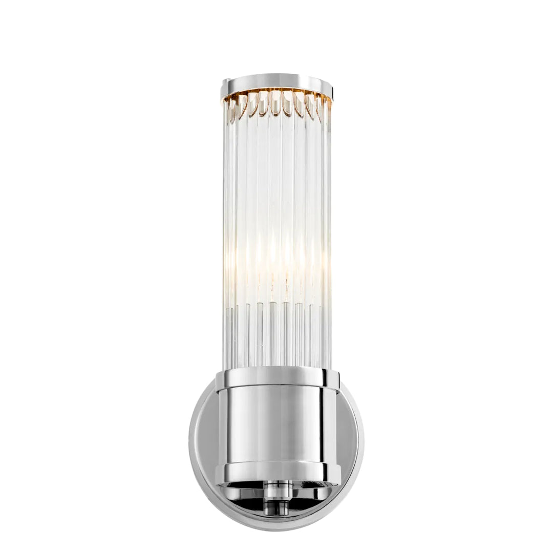 Eichholtz Wandlamp Claridges Single Nikkel – afbeelding 2