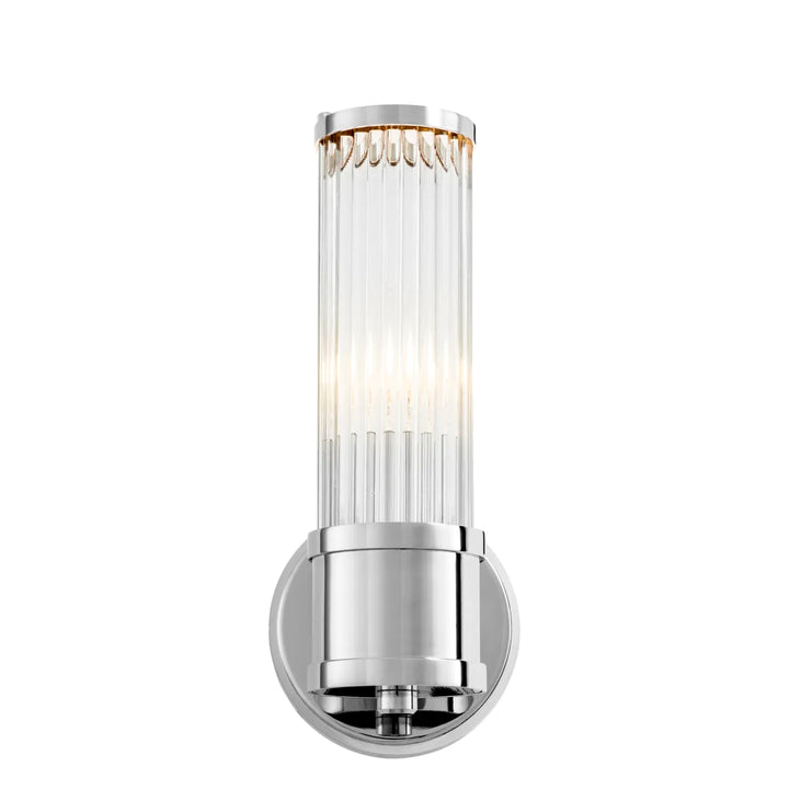Eichholtz Wandlamp Claridges Single Nikkel – afbeelding 2