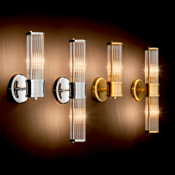 Eichholtz Wandlamp Claridges Single Nikkel – afbeelding 4