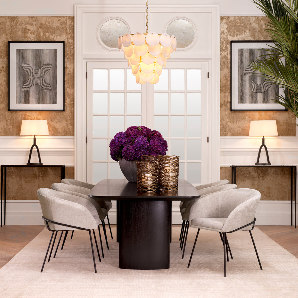 Eichholtz Consoletafel Henley S Bronze Bianco Lilac