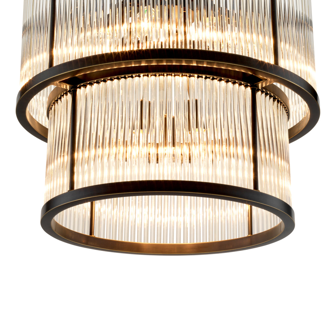 Eichholtz Kroonluchter Pasadena Bronze Highlight