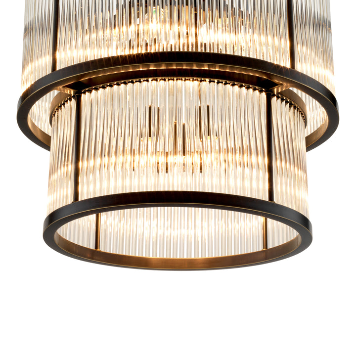 Eichholtz Kroonluchter Pasadena Bronze Highlight