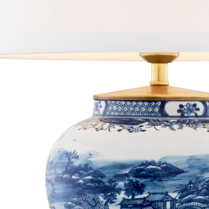 Eichholtz Tafellamp Chinese Blue