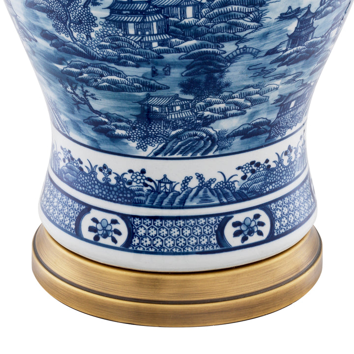 Eichholtz Tafellamp Chinese Blue