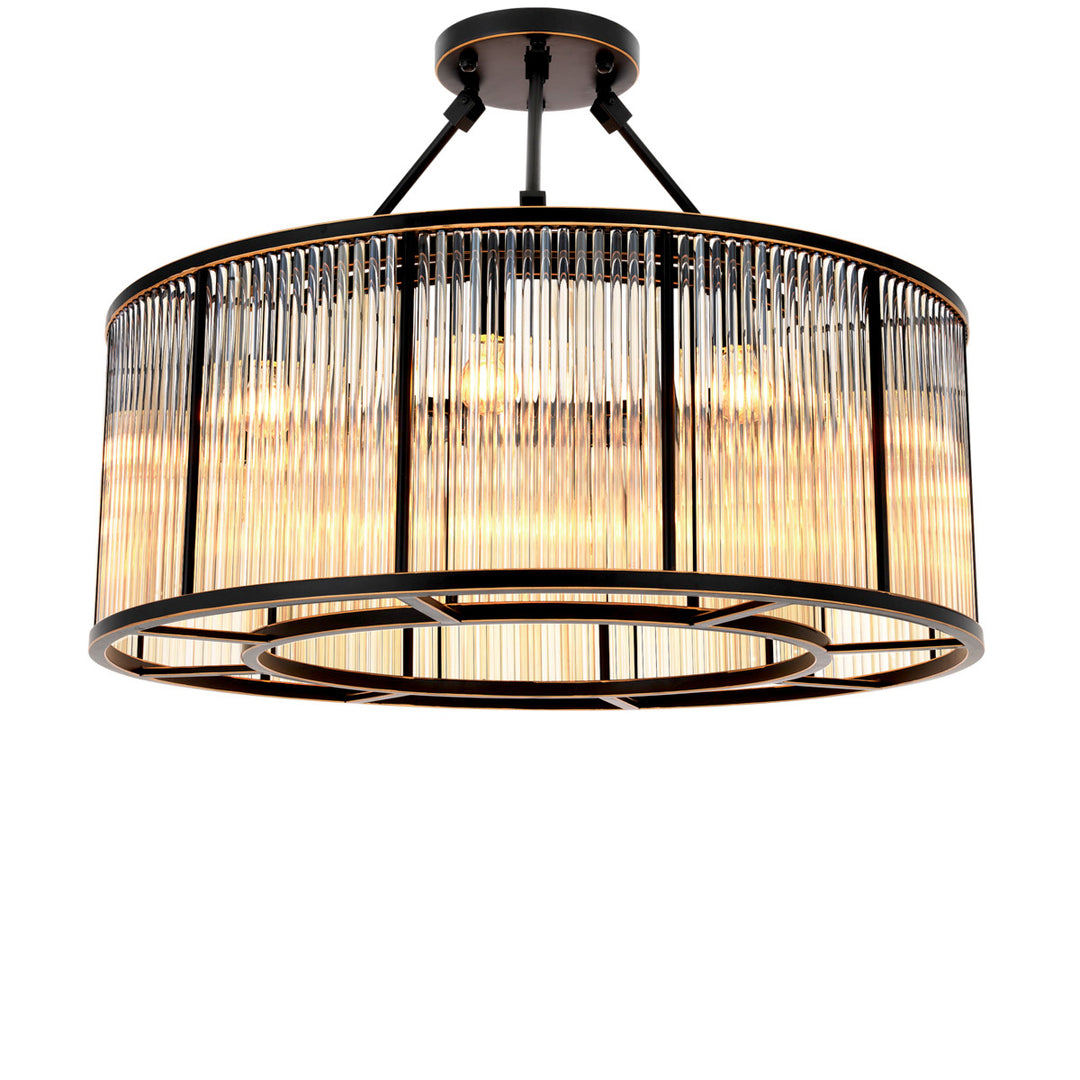 Eichholtz Plafondlamp Bernardi L Bronze Highlight