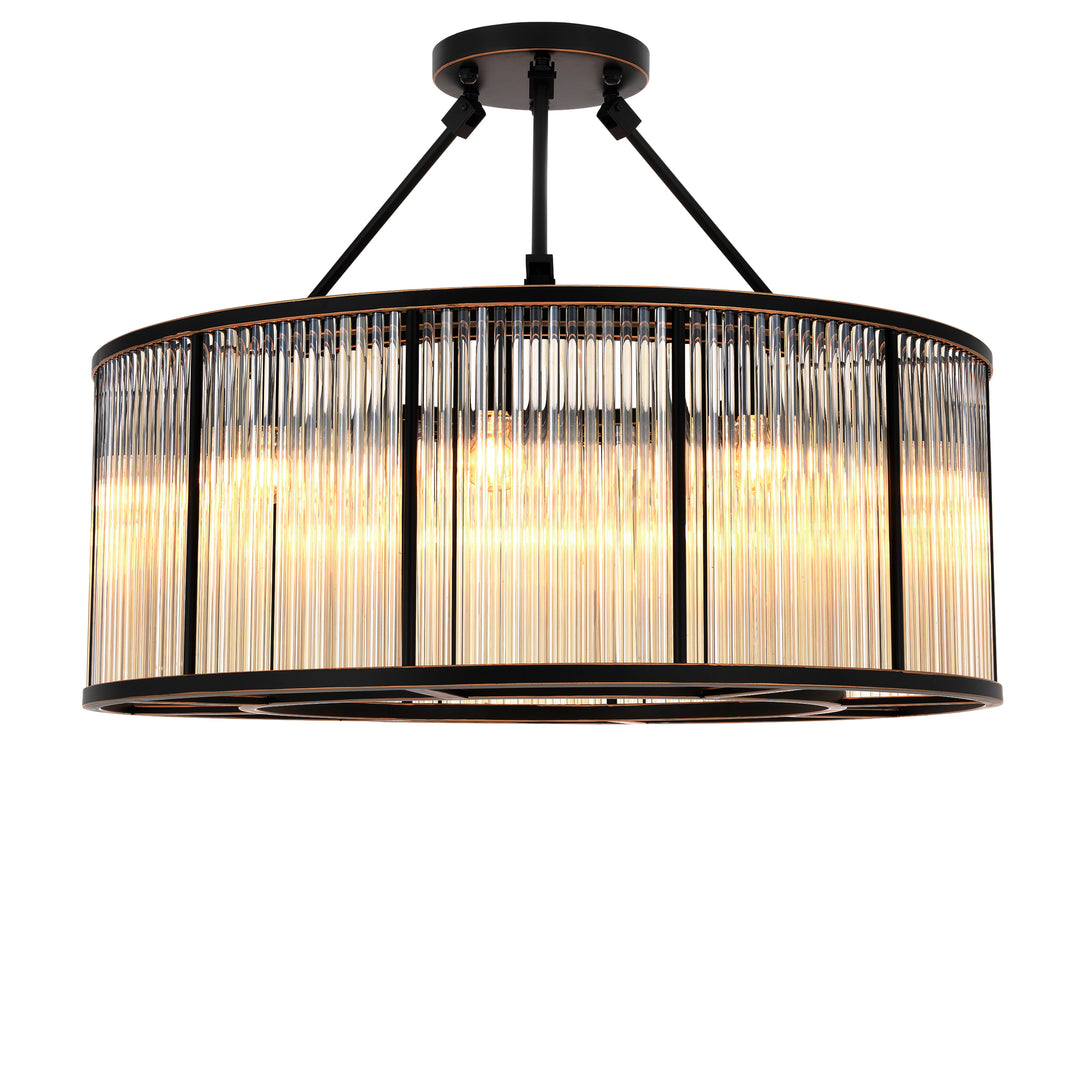 Eichholtz Plafondlamp Bernardi L Bronze Highlight