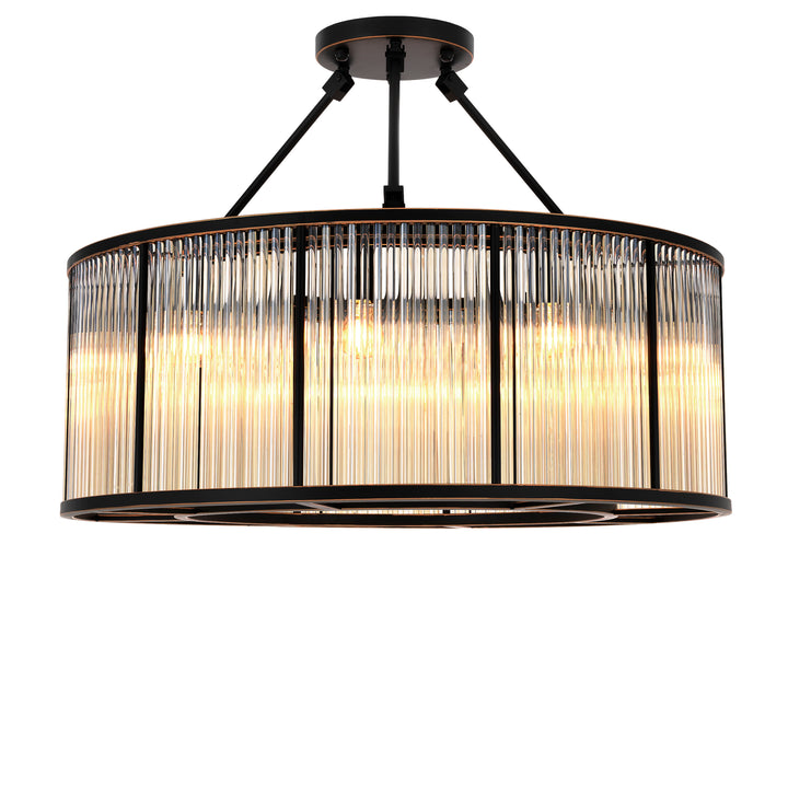 Eichholtz Plafondlamp Bernardi L Bronze Highlight