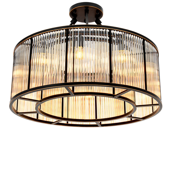 Eichholtz Plafondlamp Bernardi L Bronze Highlight