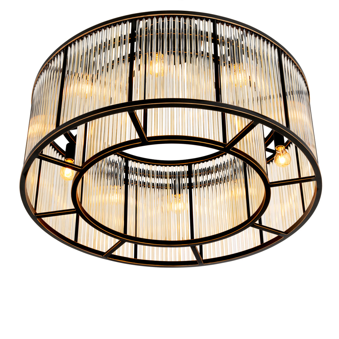 Eichholtz Plafondlamp Bernardi L Bronze Highlight