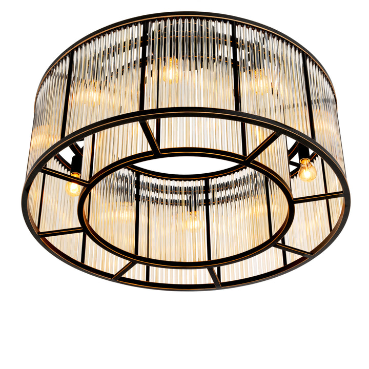 Eichholtz Plafondlamp Bernardi L Bronze Highlight