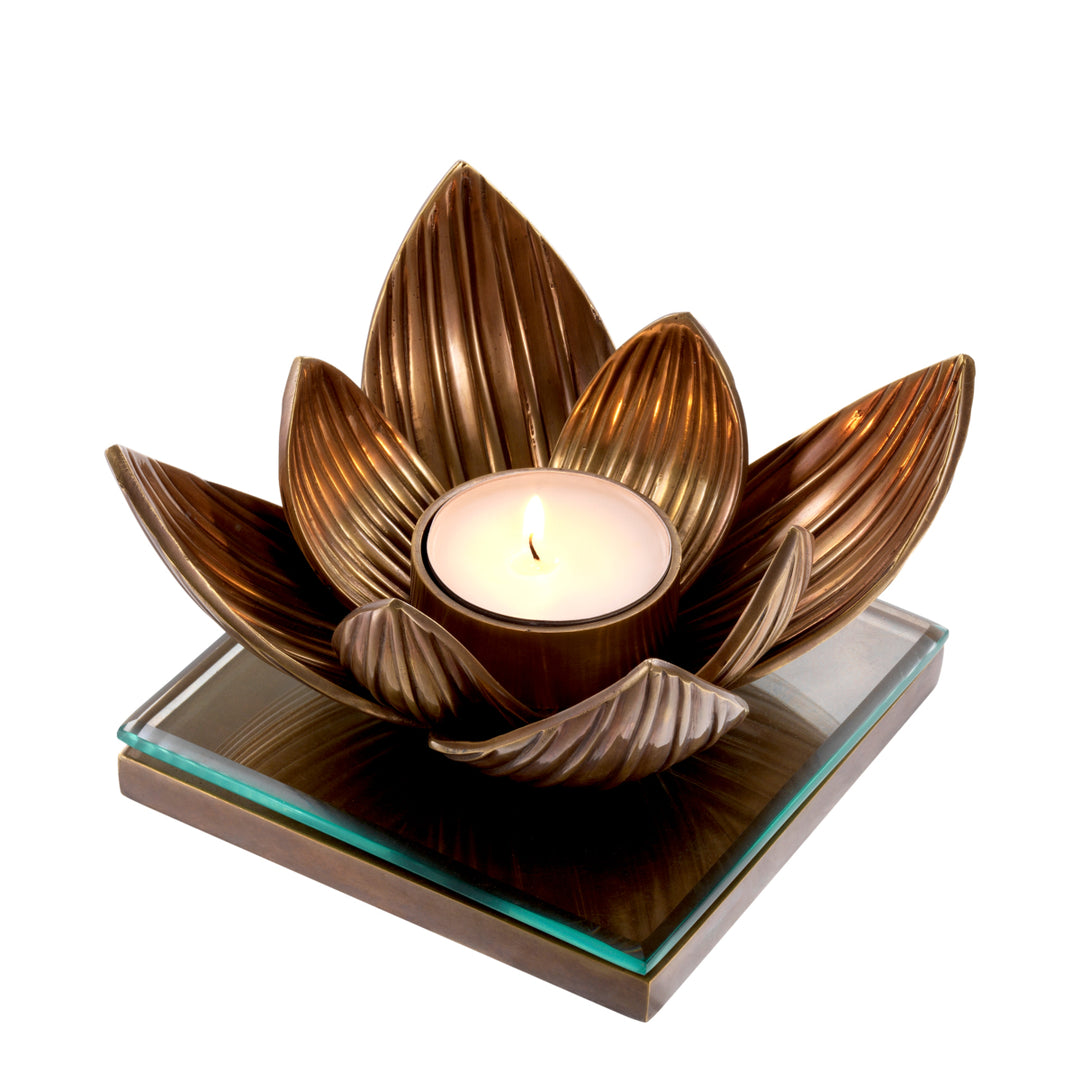 Eichholtz Waxinelichthouder Lotus – afbeelding 3