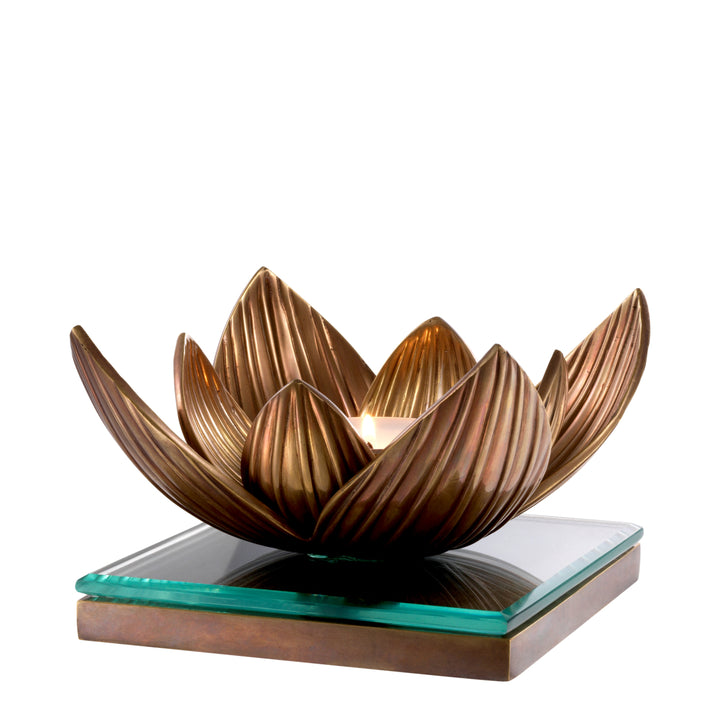 Eichholtz Waxinelichthouder Lotus – afbeelding 4