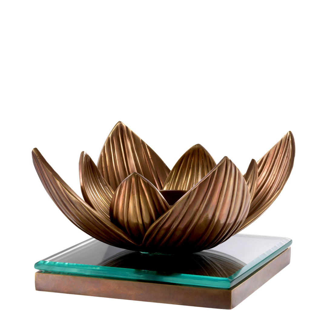 Eichholtz Waxinelichthouder Lotus – afbeelding 5