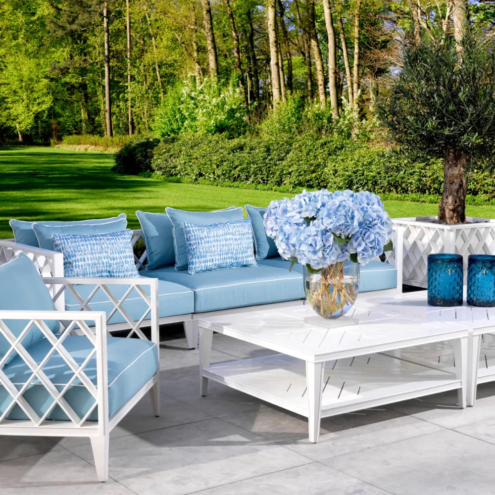 Eichholtz Outdoor Sofa Ocean Club L - Mineral Blue