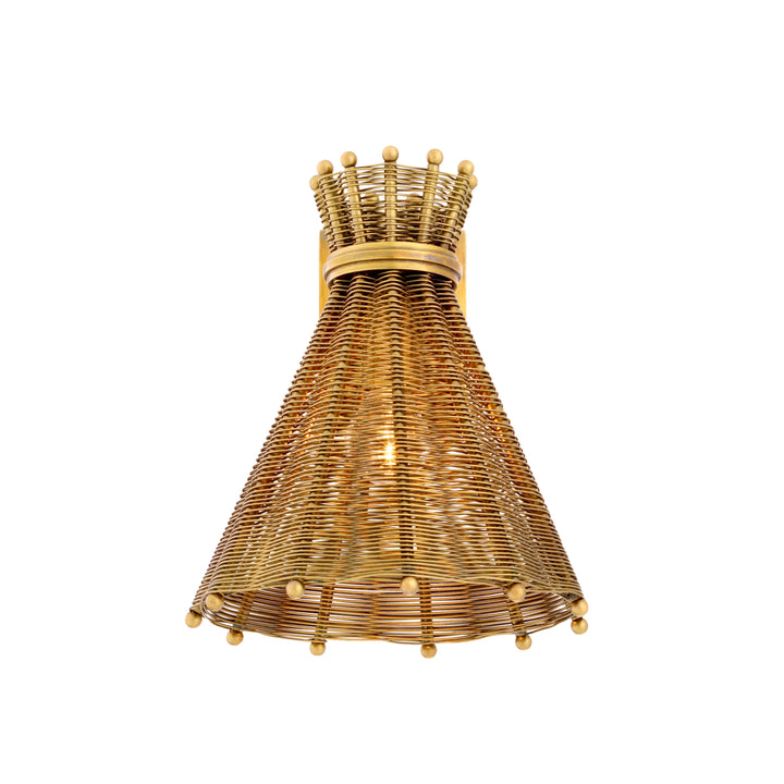 Eichholtz Wandlamp Kon Tiki Vintage Messing – afbeelding 3