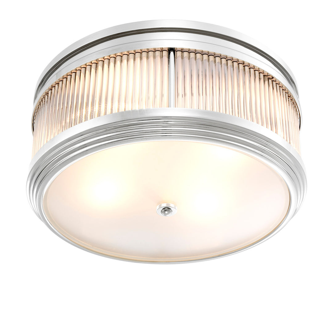 Eichholtz Plafondlamp Rousseau Nikkel