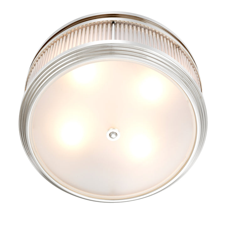Eichholtz Plafondlamp Rousseau Nikkel