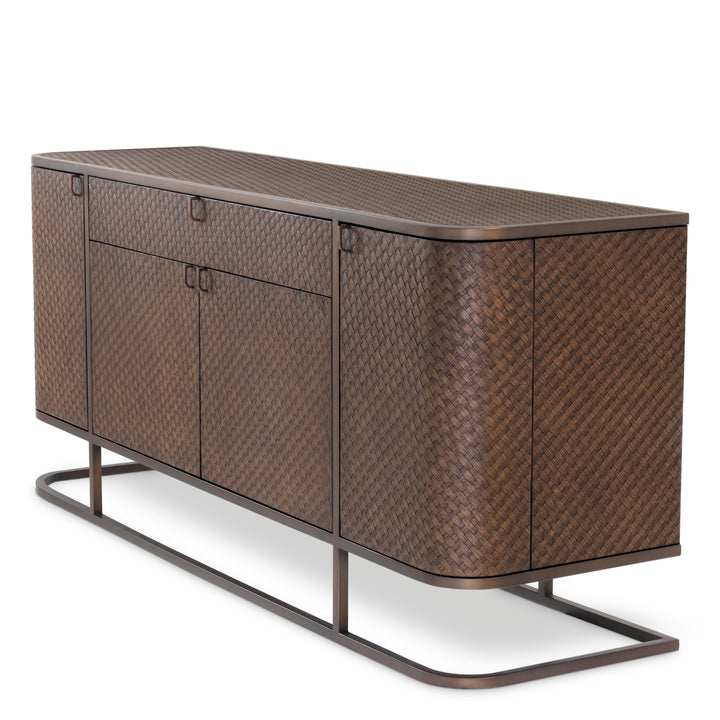 Eichholtz Dressoir Napa Valley Woven Oak Bronze