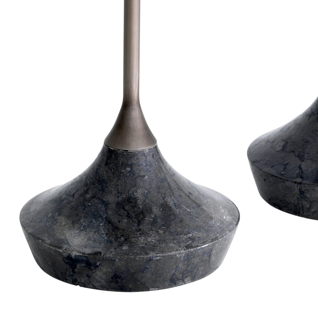 Eichholtz Bijzettafel Puglia Set van 2 Grey Marble Mocha