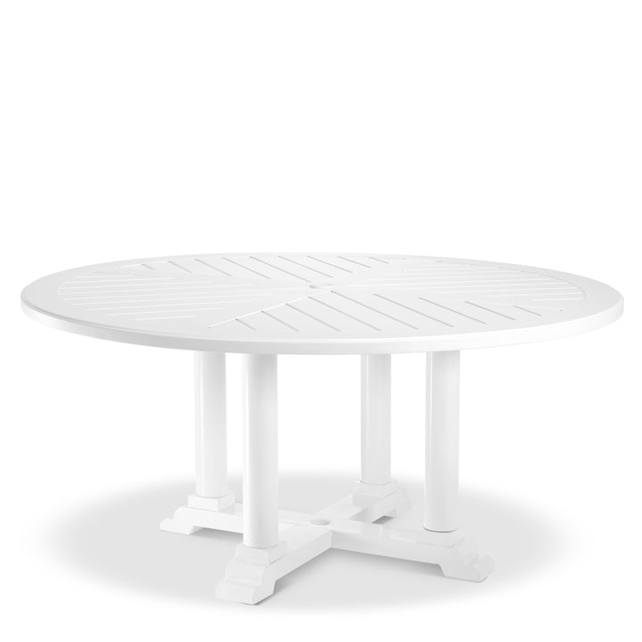 Eichholtz Outdoor Eettafel Bell Rive L White Round