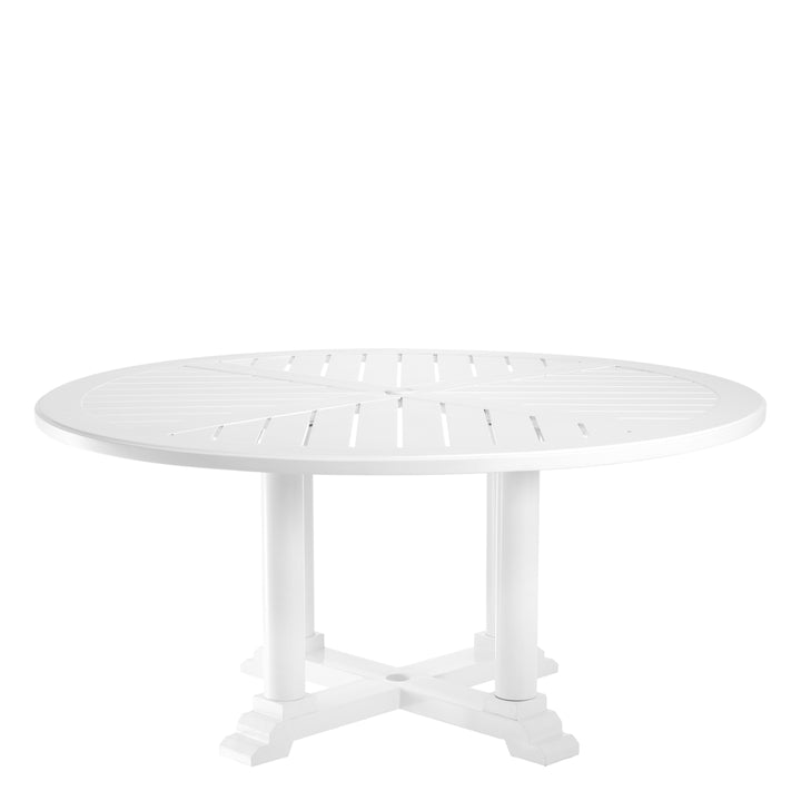 Eichholtz Outdoor Eettafel Bell Rive L White Round
