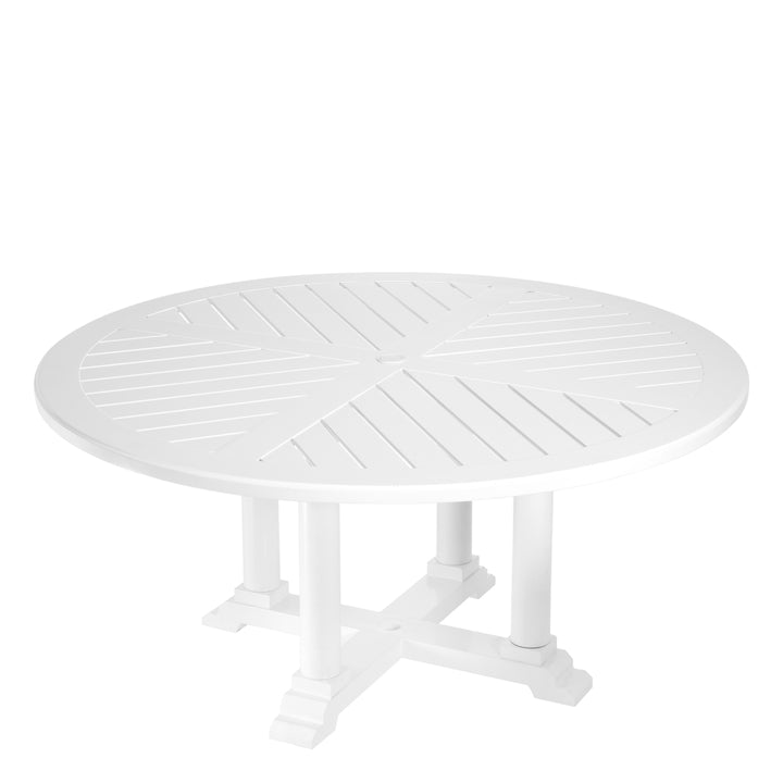 Eichholtz Outdoor Eettafel Bell Rive L White Round