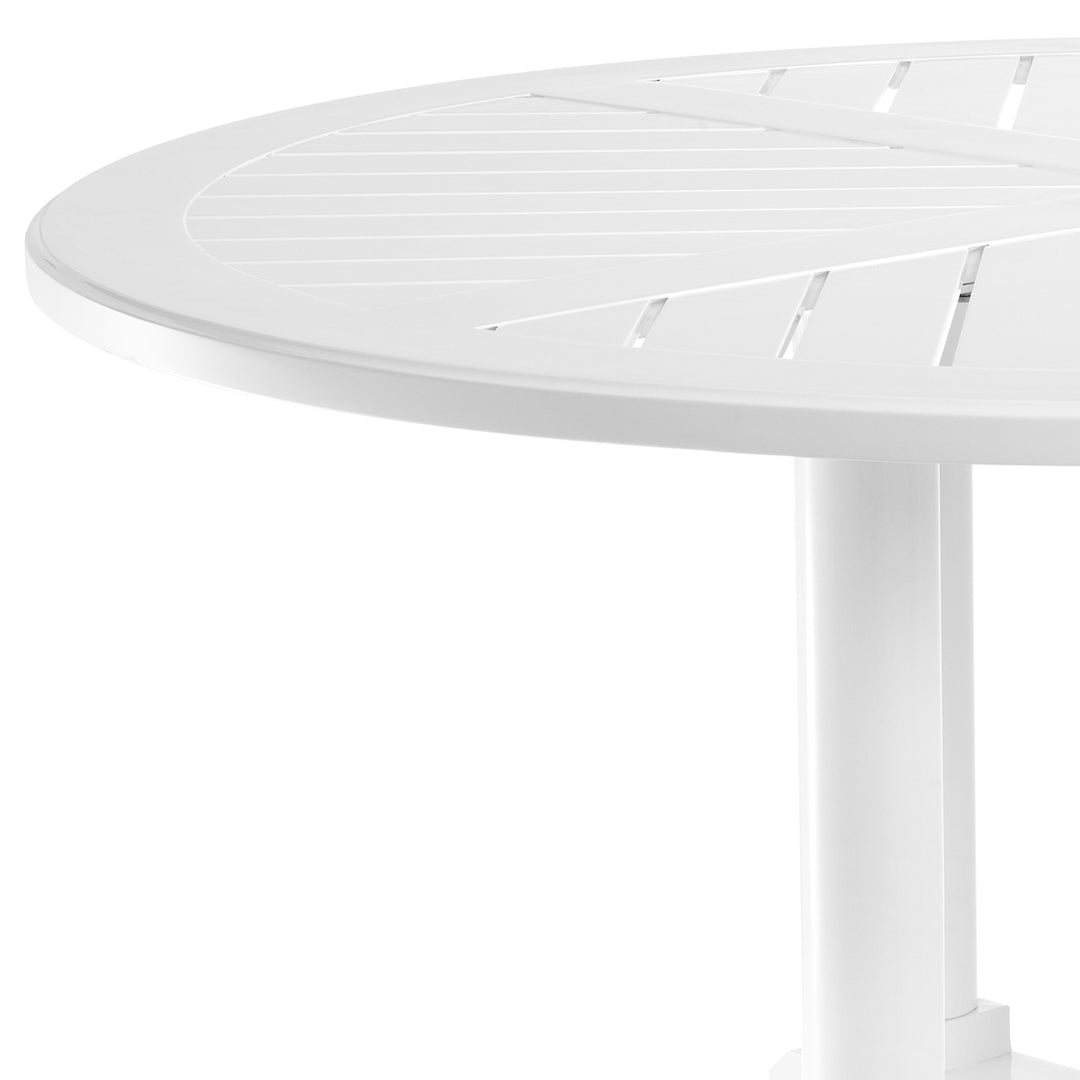 Eichholtz Outdoor Eettafel Bell Rive L White Round